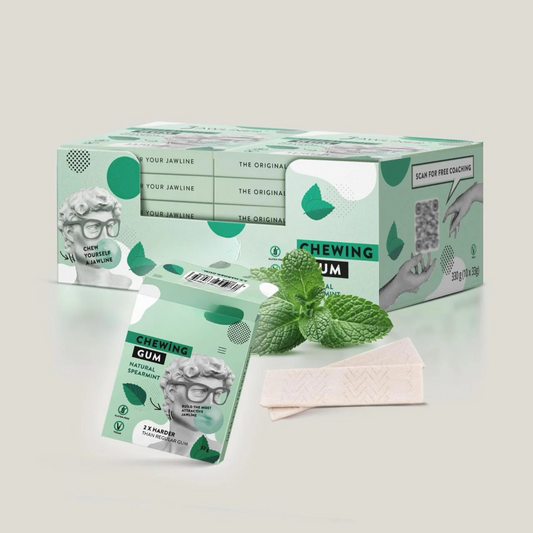 ChadMewing® Chewing Gum Spearmint Medium Hard